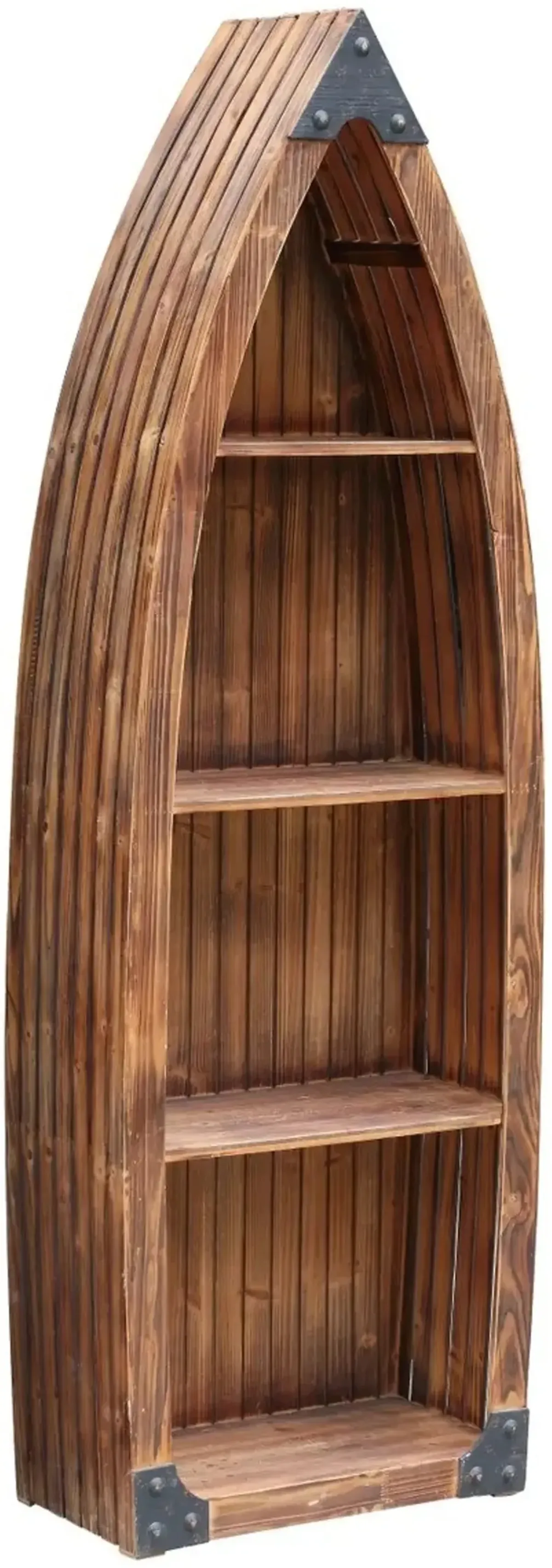 Brown Mountain View Etagere