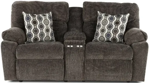 Tribute Chocolate Brown Power Reclining Loveseat