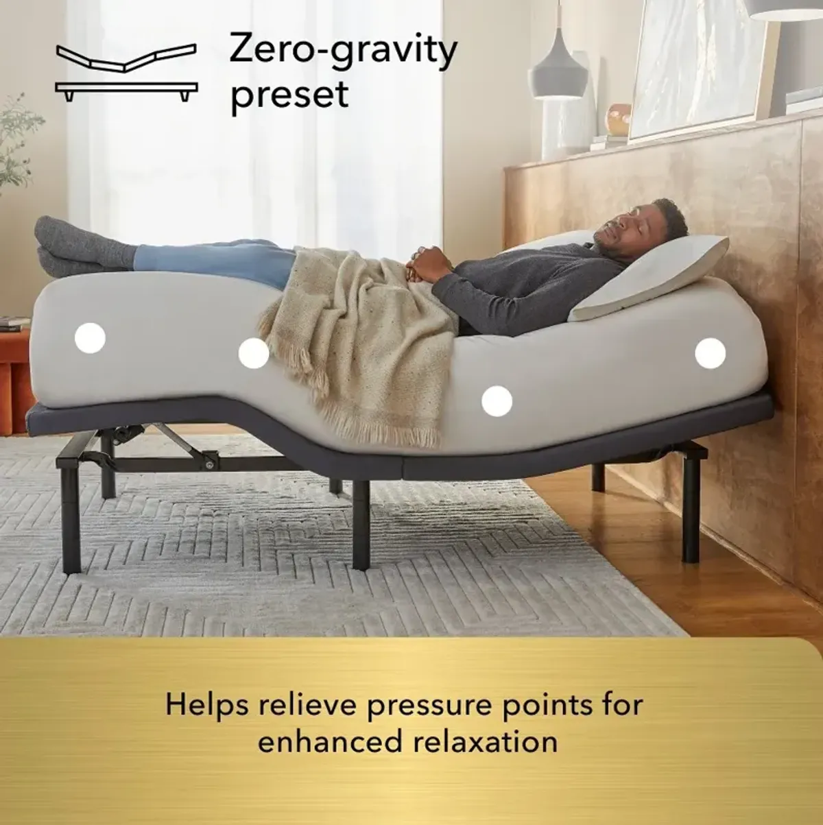 Serta Baselogic Gold Queen Adjustable Base