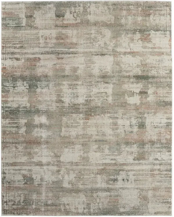Eden 8 x 10 Ivory Multicolor Area Rug