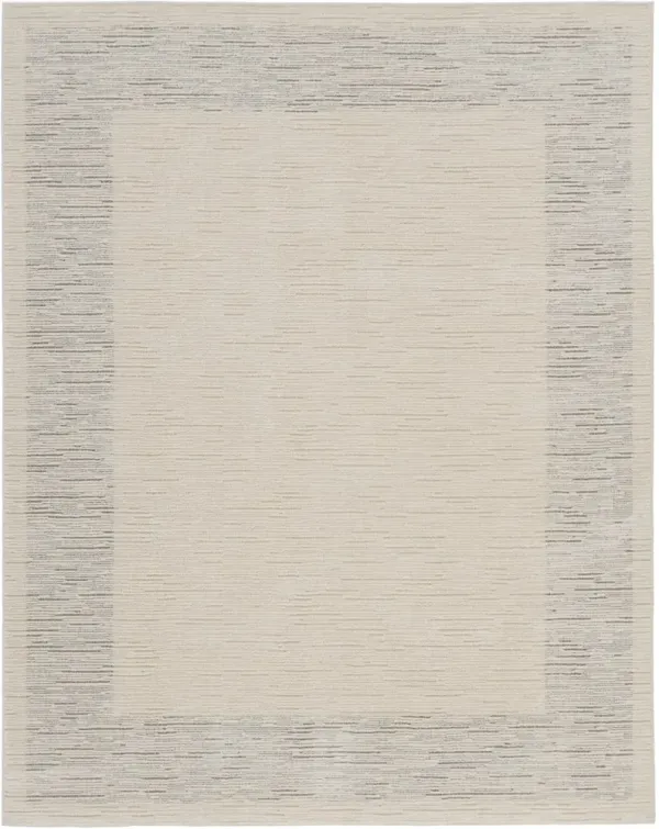 Andes 5 x 8 Ivory and Gray Area Rug