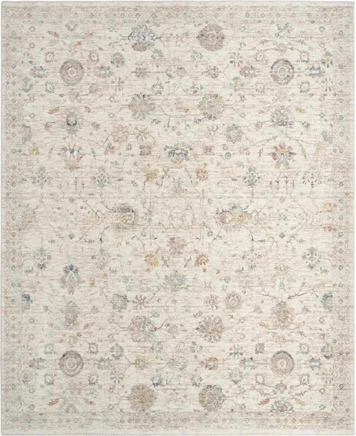 Antique Fusions 8 x 10 Ivory Area Rug