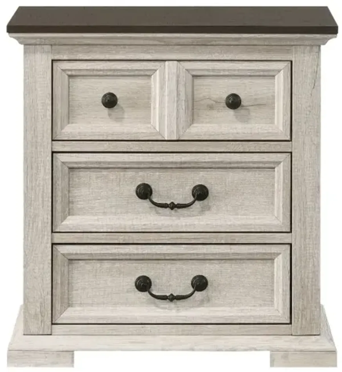 Walden Whitewash Nightstand