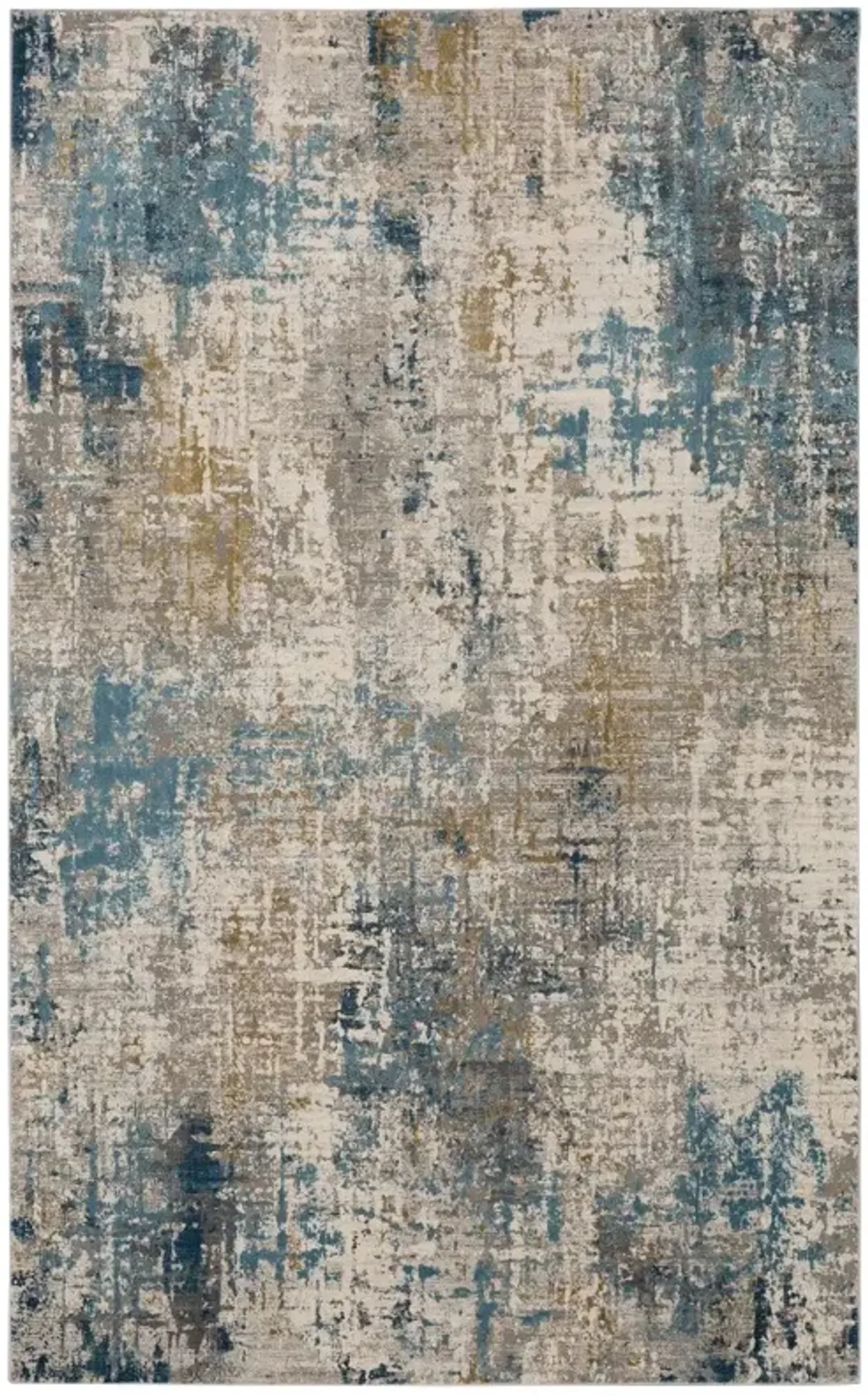 Tryst 8 x 11 Marseille Blue Area Rug