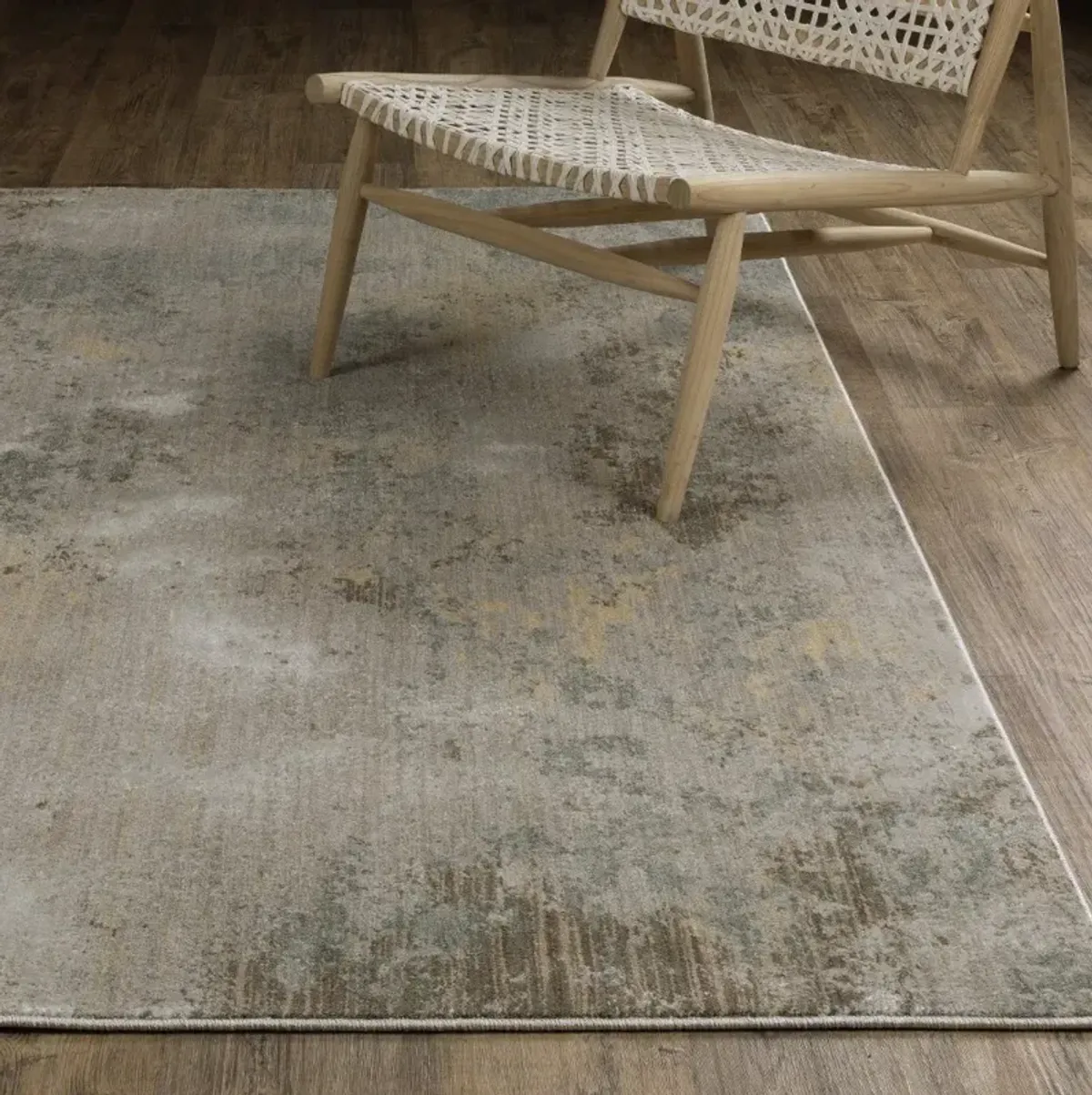 Mallory 5 x 8 Beige and Yellow Area Rug
