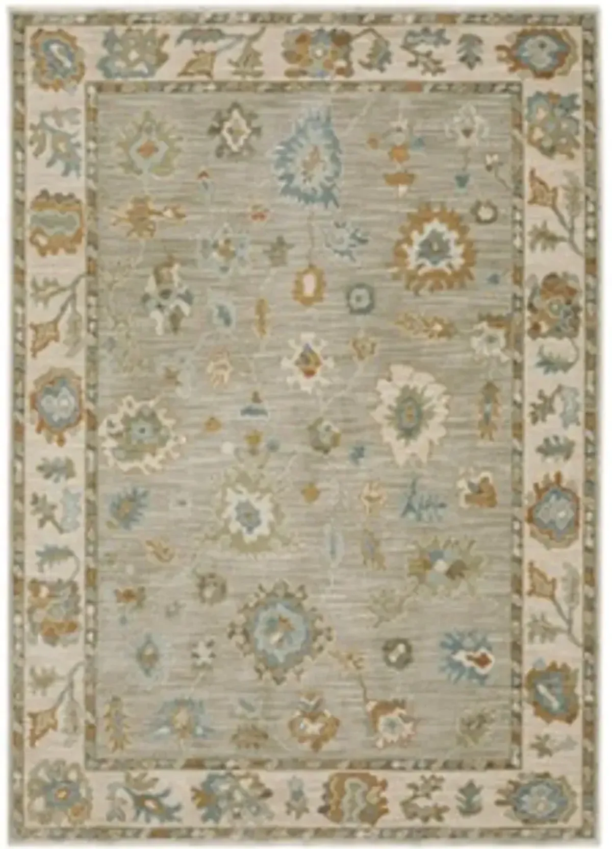Maeve 5 x 8 Gray Blue Area Rug