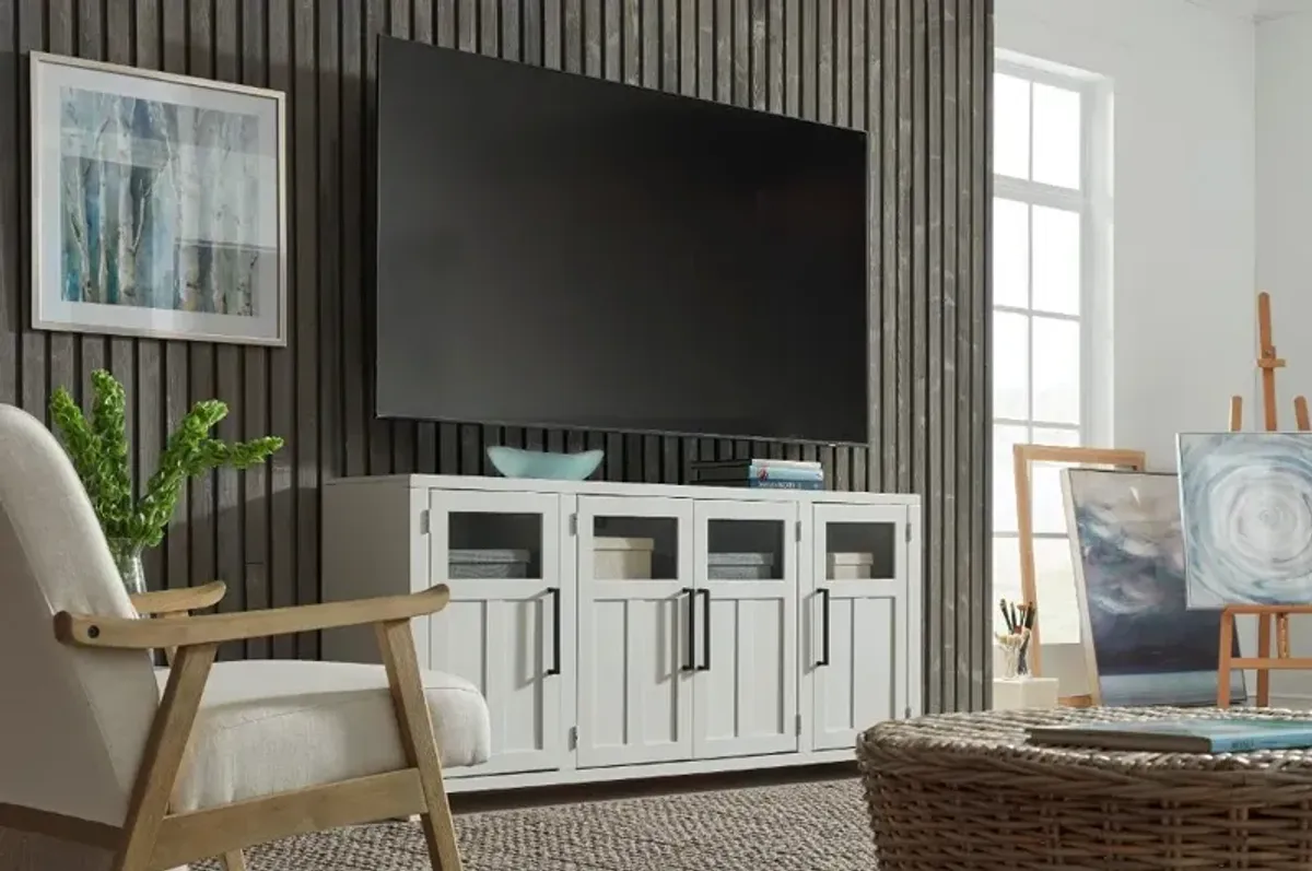 Finnegan White Console Table