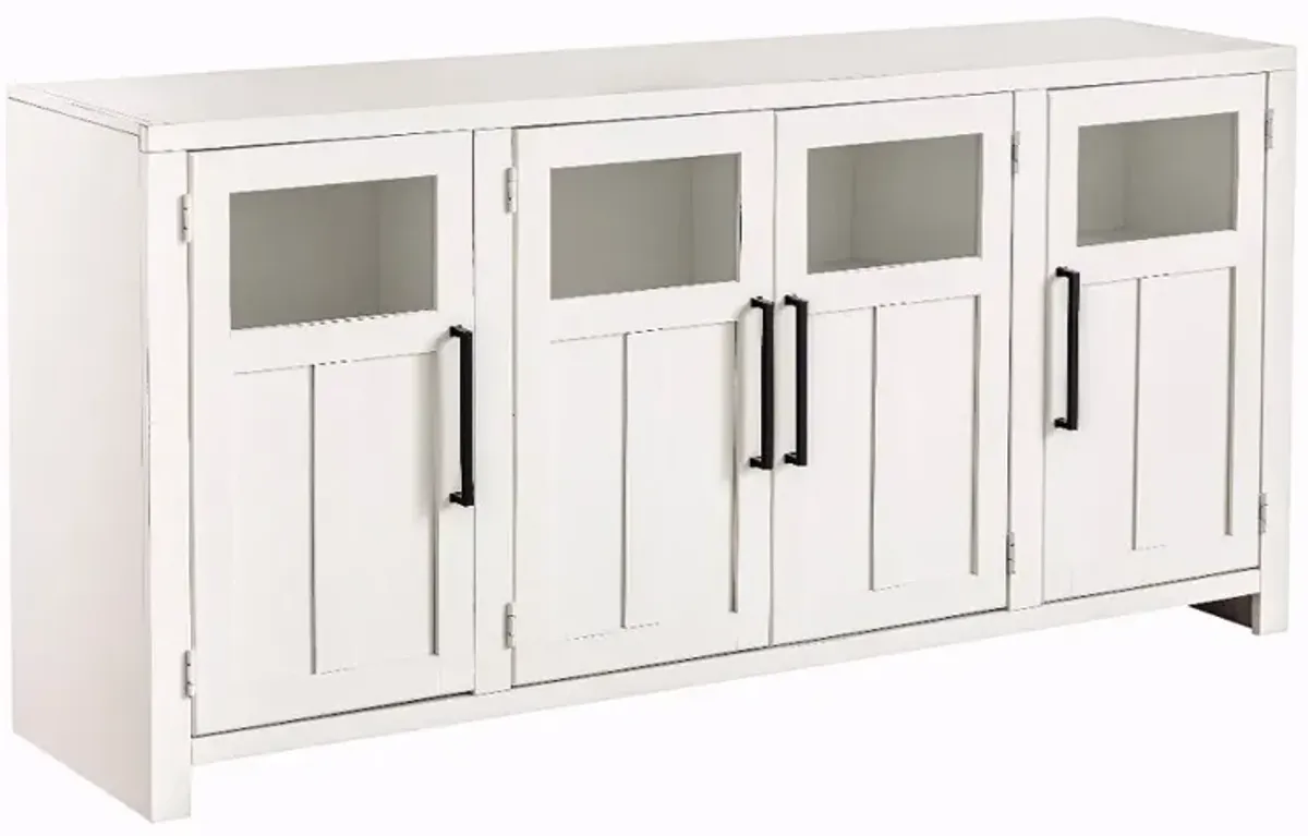 Finnegan White Entertainment Center