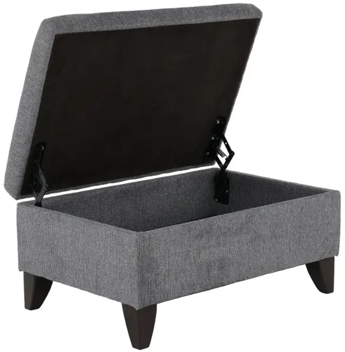 Emerson Iron Storage Ottoman