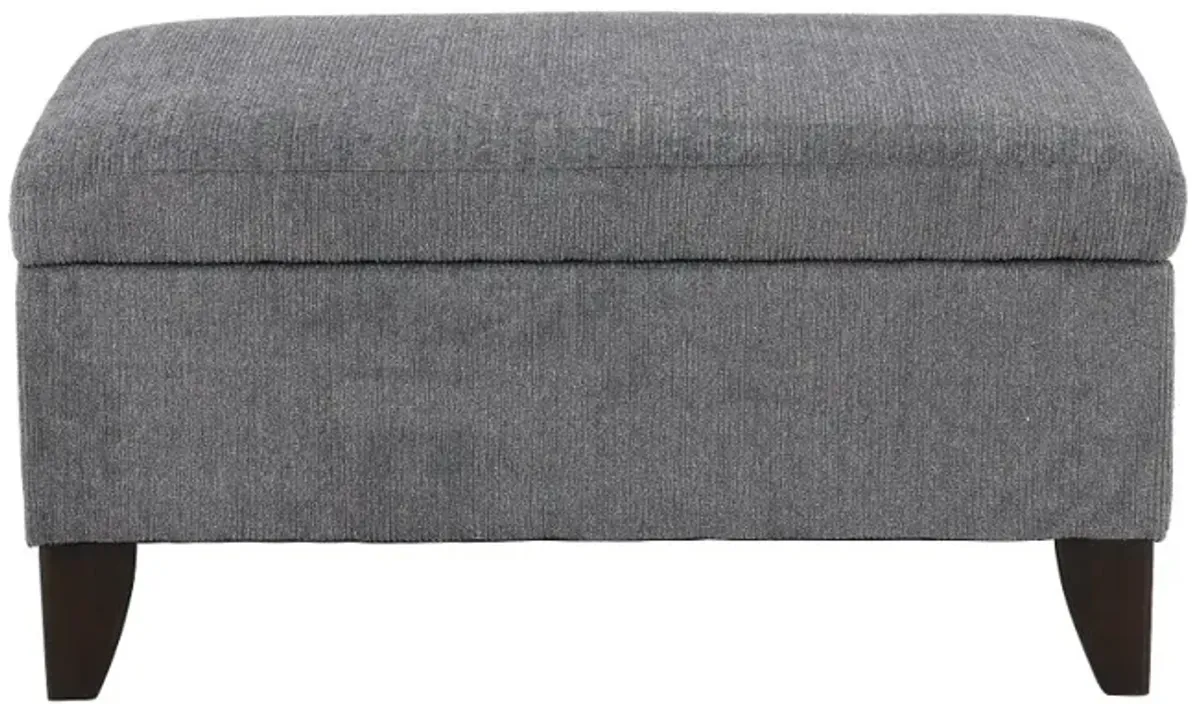 Emerson Iron Storage Ottoman