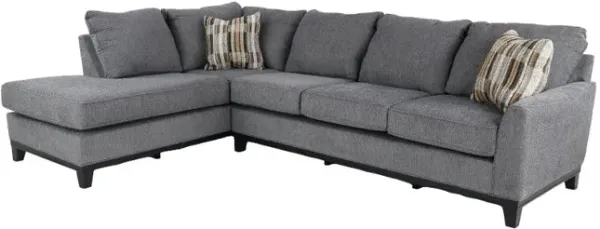 Emerson Iron Gray 2 Piece Sectional with Left-Facing Chaise