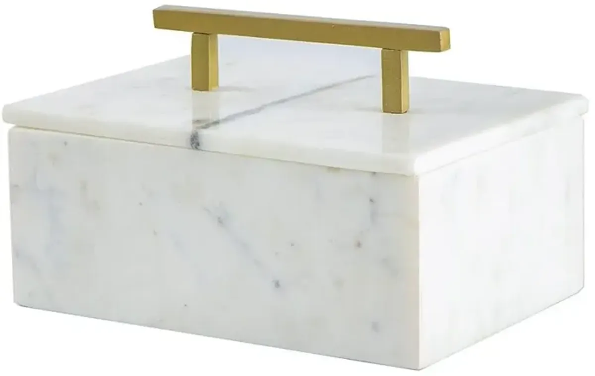 White Marble Box