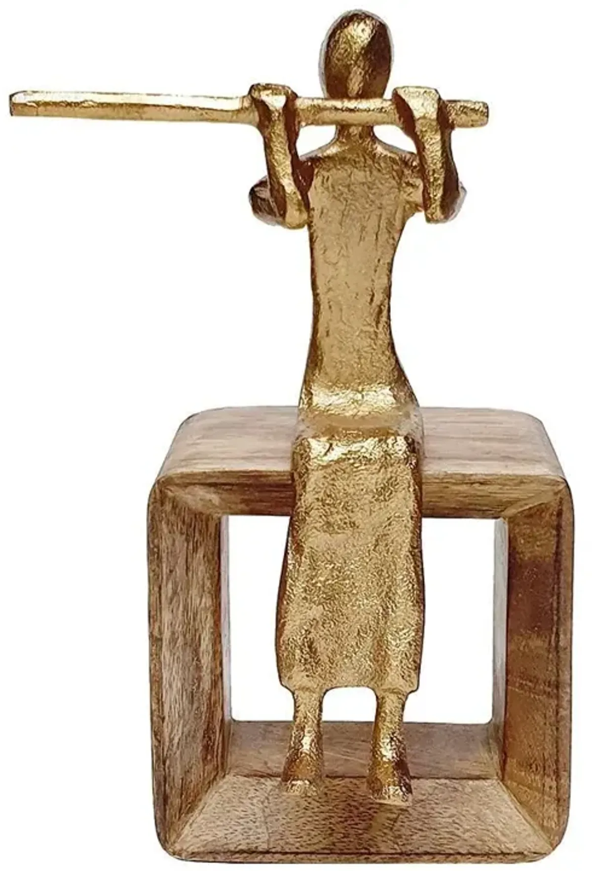 Gold Musician Figure