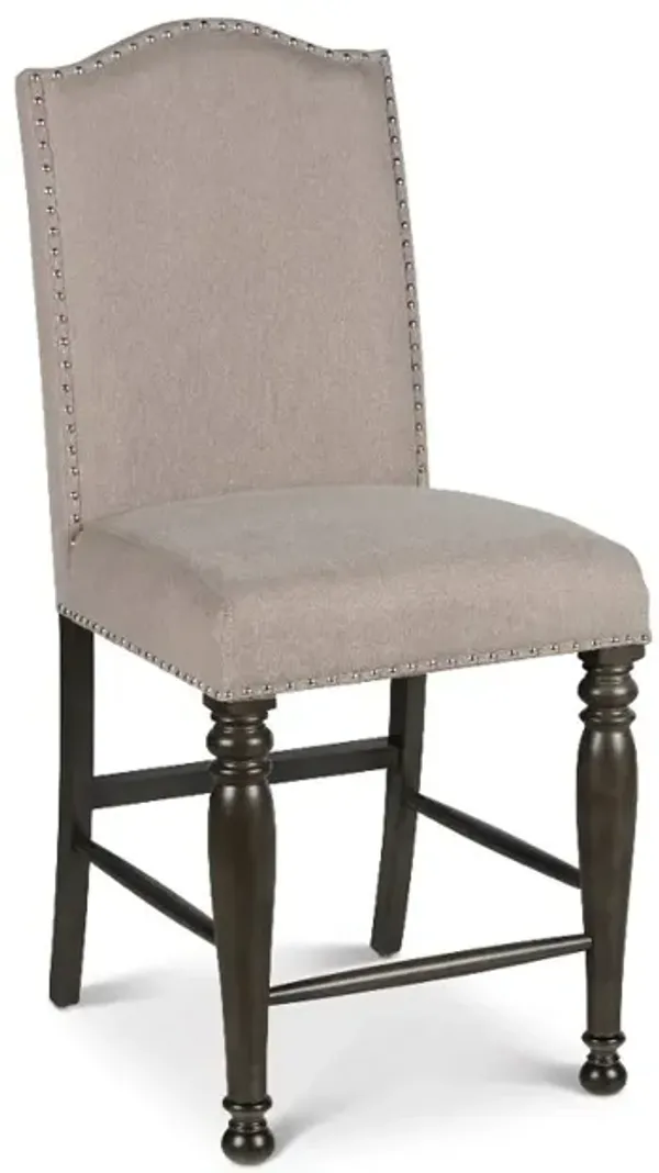 Caswell Gray Counter-Height Chair