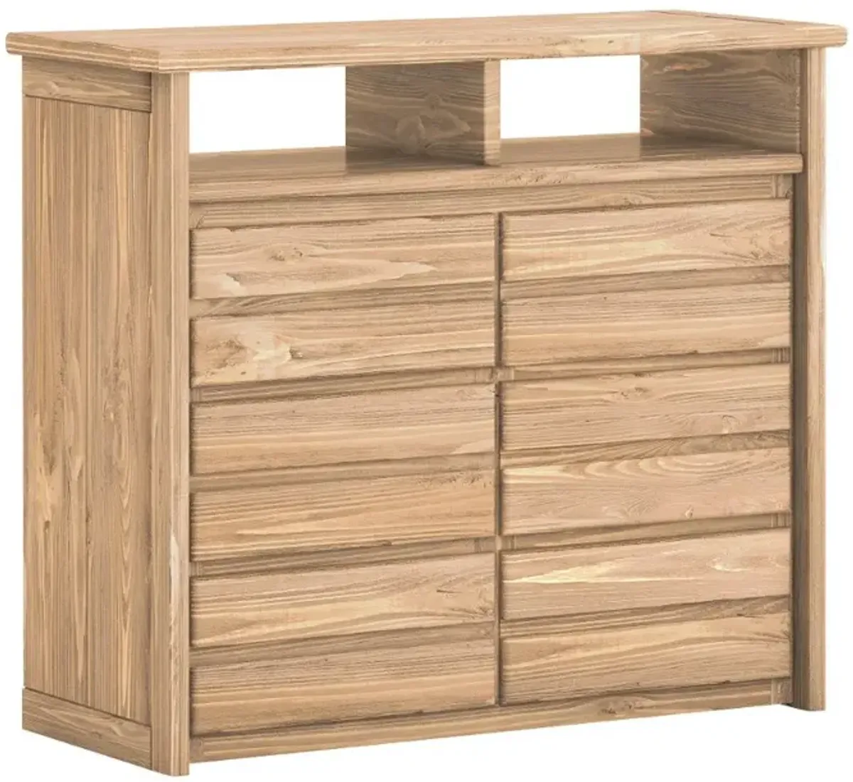 B-Two Brown Media Chest