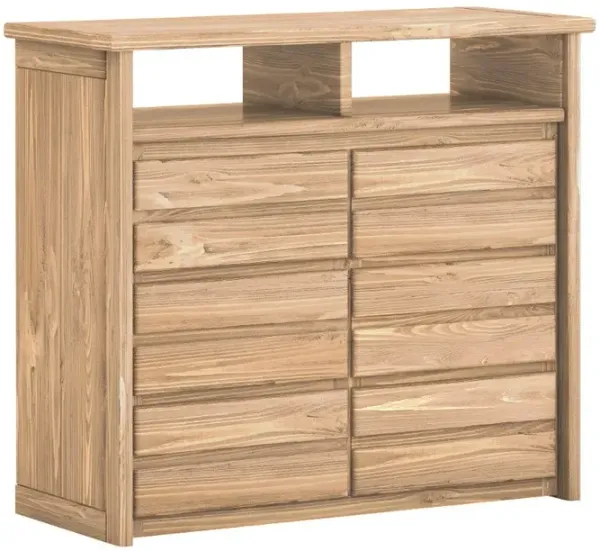 B-Two Brown Media Chest