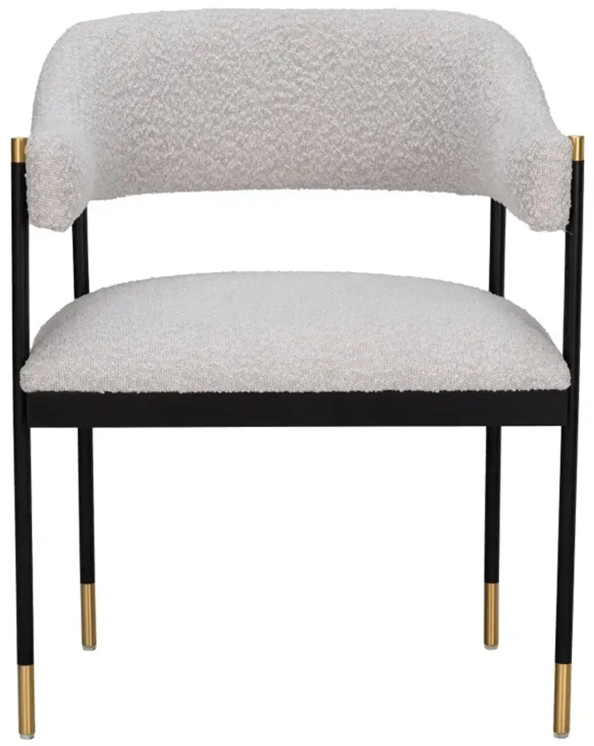 Zane Misty Gray Upholstered Dining Chair