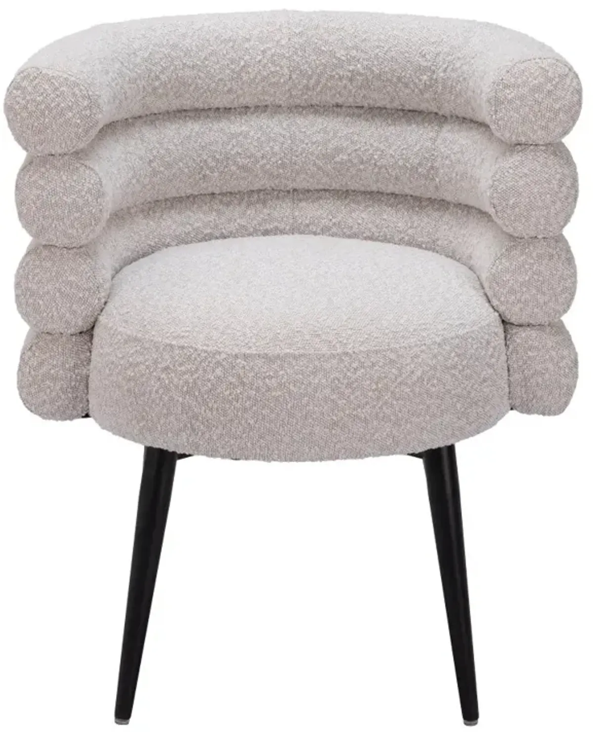 Garnet Misty Gray Upholstered Dining Chair