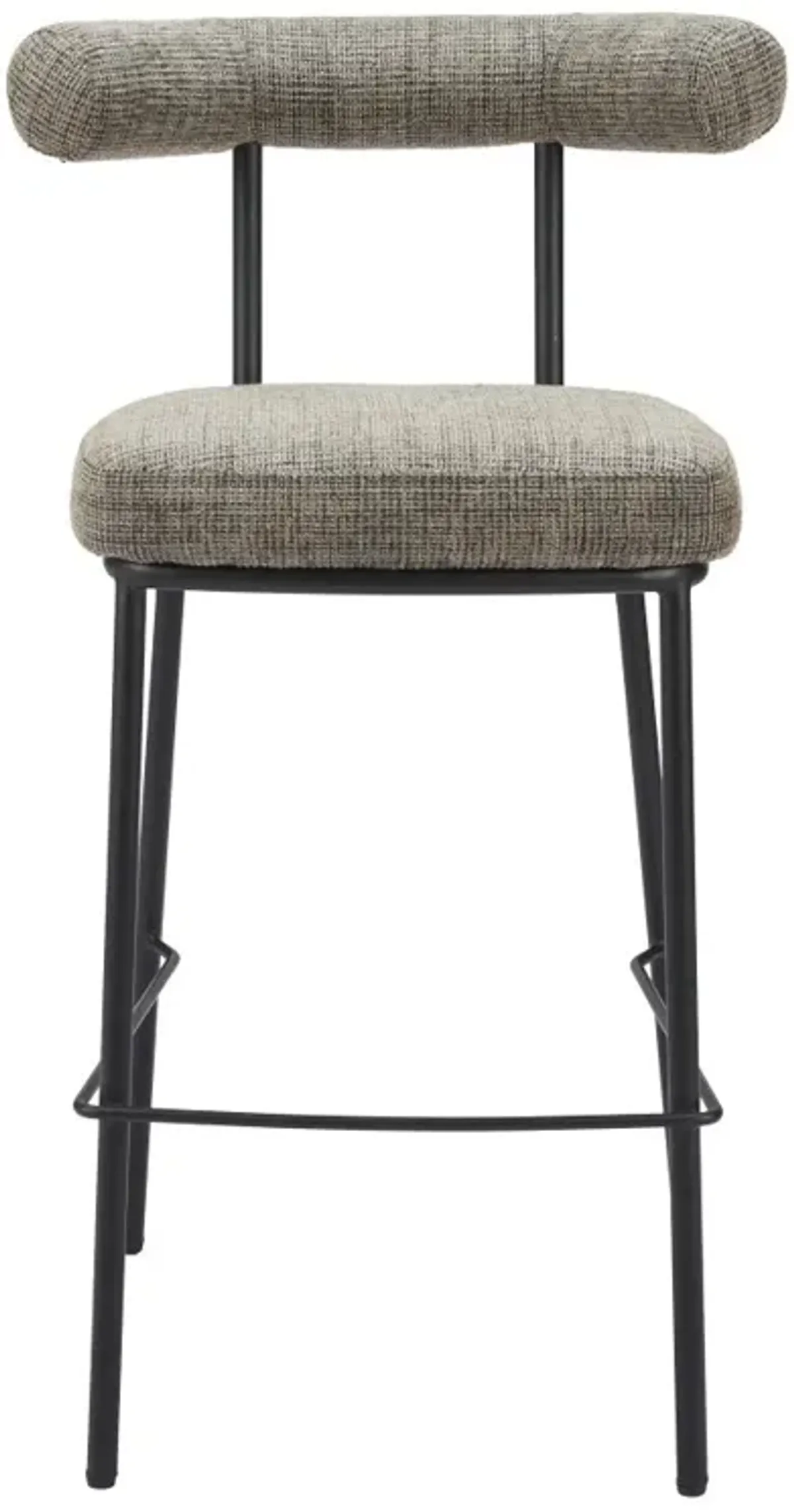 Kendall Green Tweed Barstool