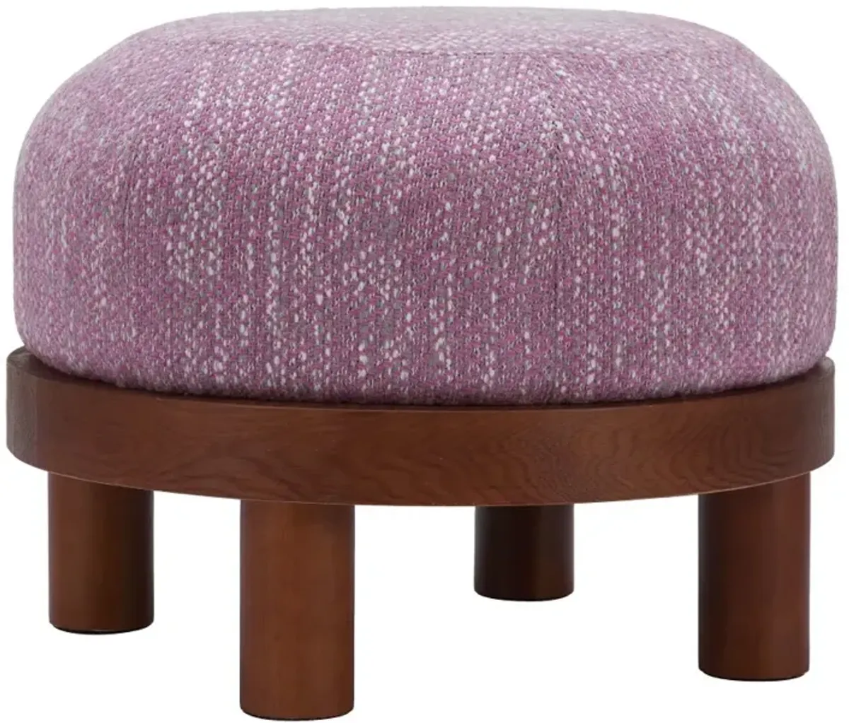 Glenmore Wisteria Purple Ottoman