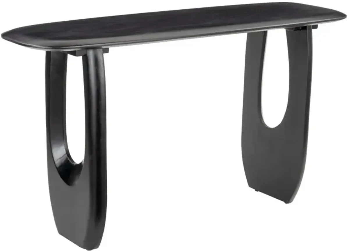 Arius Black Console Table