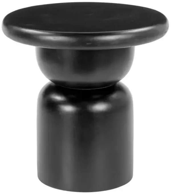 Harris Black Round Side Table