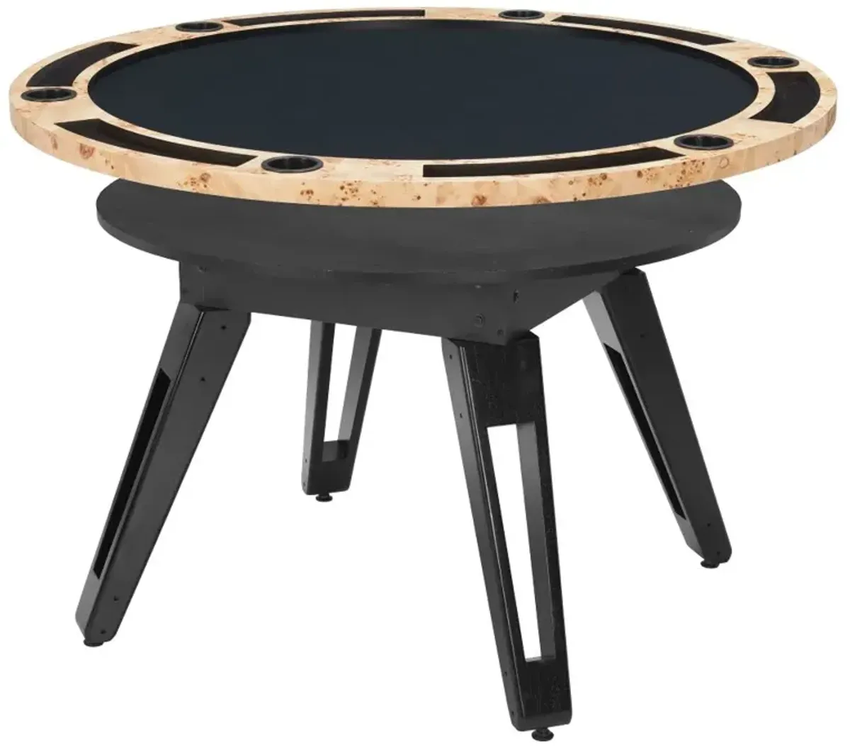 Burke Natural Brown 2 in 1 Dining and Gaming Table