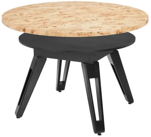 Burke Natural Brown 2 in 1 Dining and Gaming Table