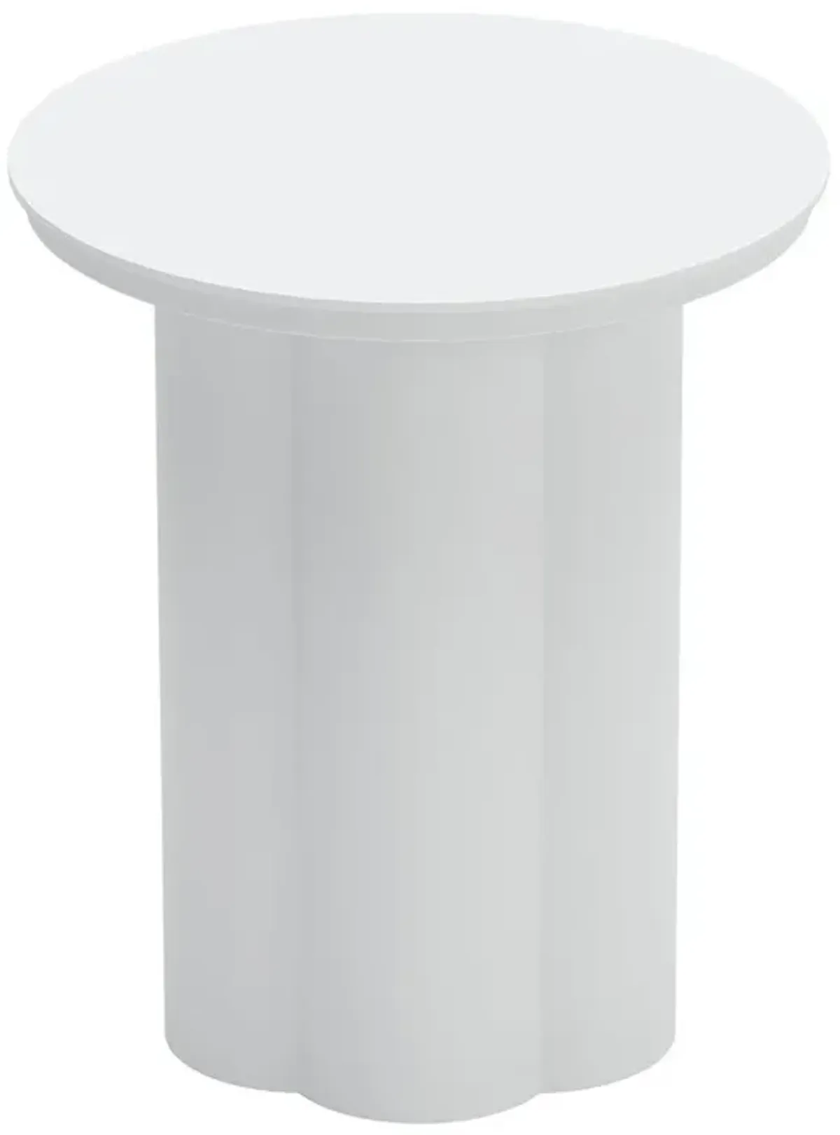 Kona White Outdoor Side Table