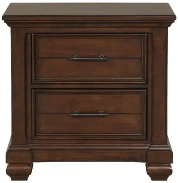 Archer Creek Brown Nightstand