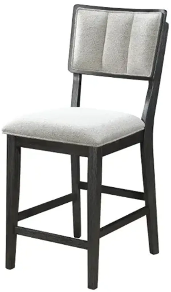 Cline Two-Tone Gray Counter Height Stool