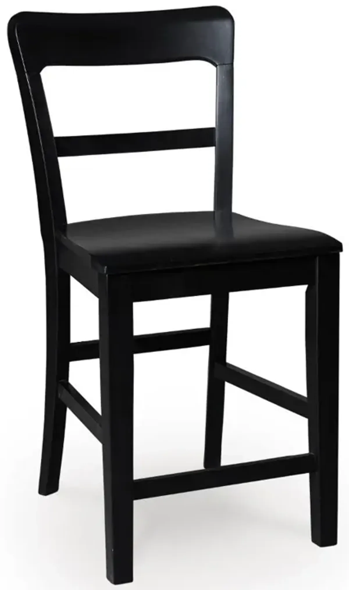 Turris Black Counter Height Stool