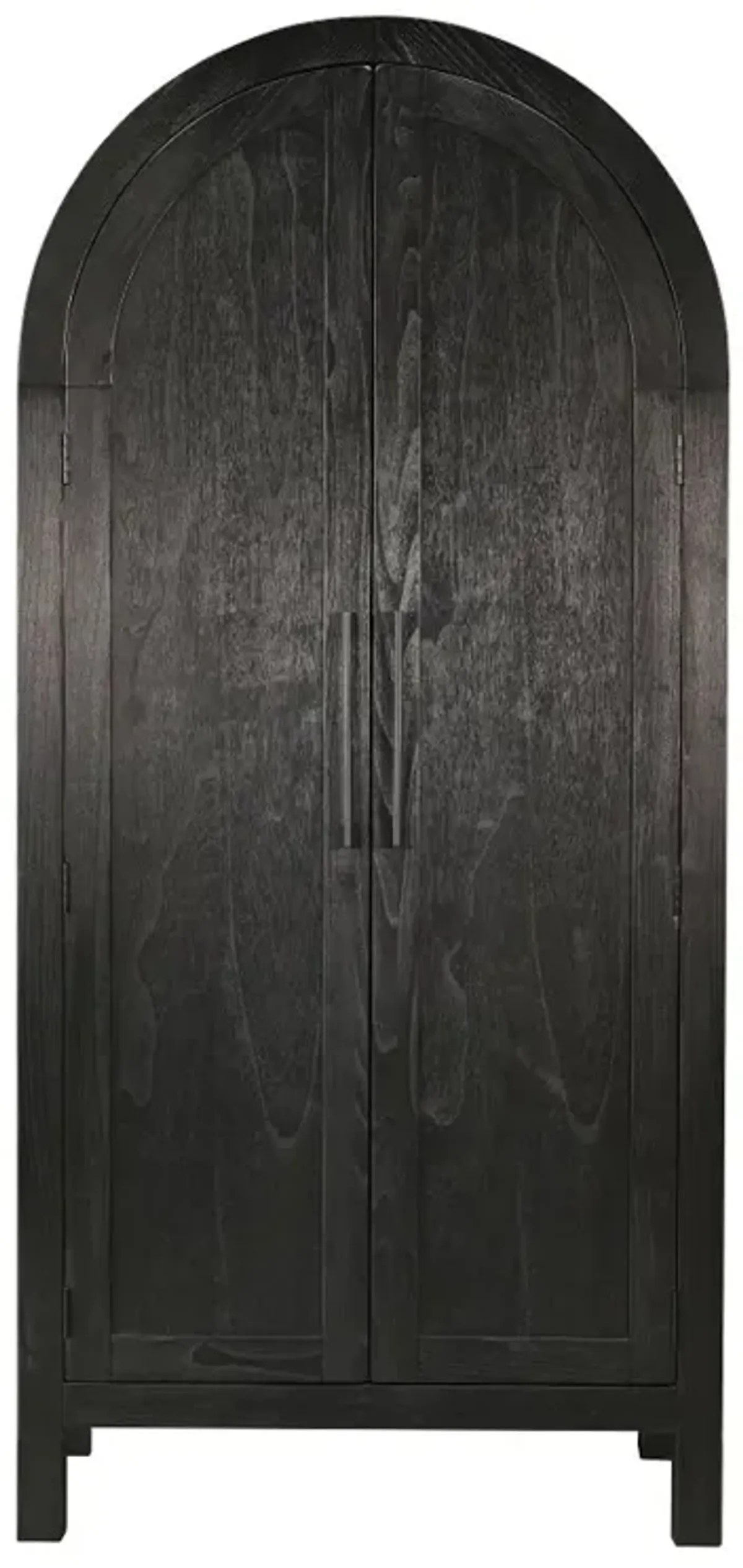 Cresthill Black Storage Cabinet