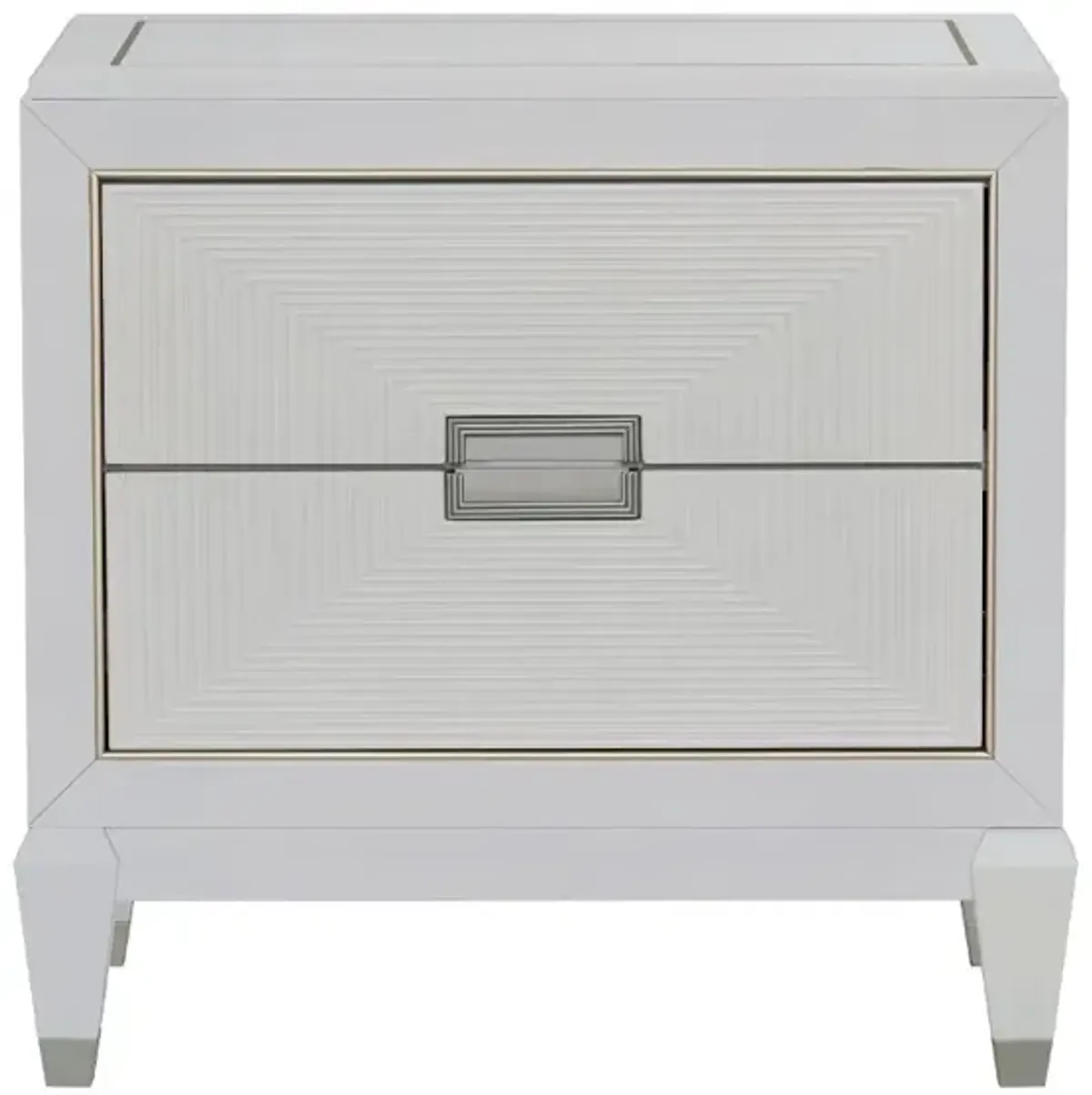 Gallia White Nightstand