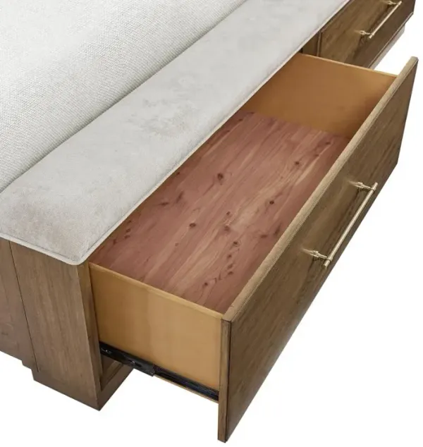 Phase 3 Brown King Storage Bed