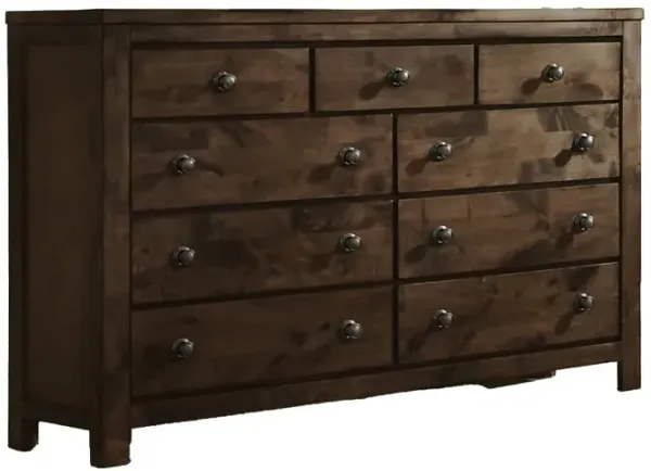 Bayview Rustic Brown Dresser