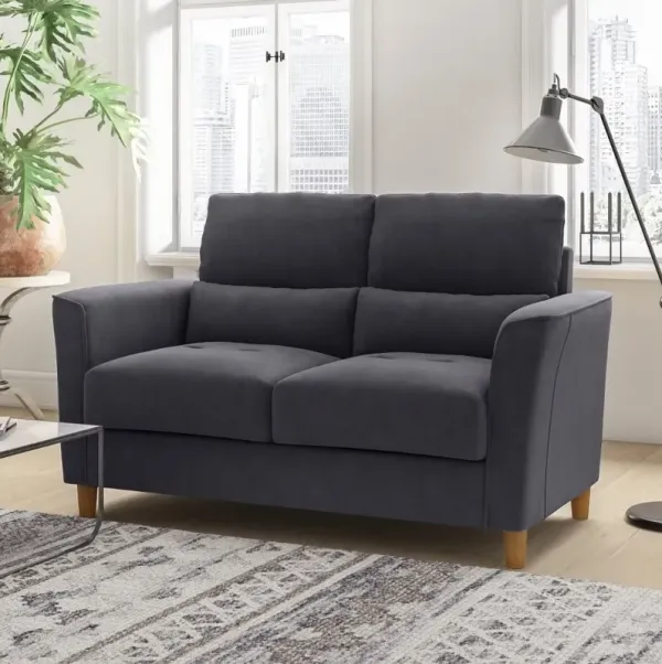 Georgia Dark Gray Loveseat