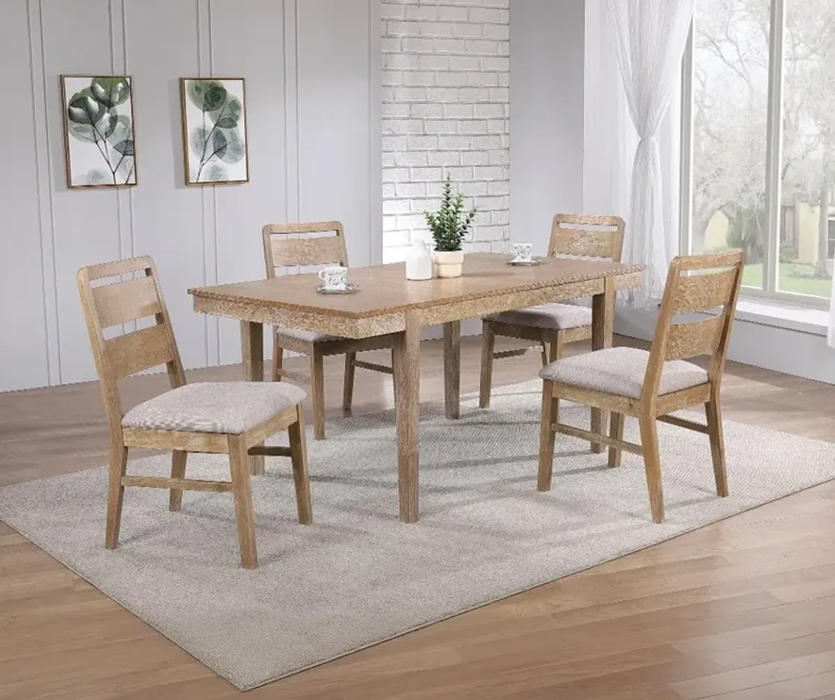 Townsend Natural 5 Piece Dining Set