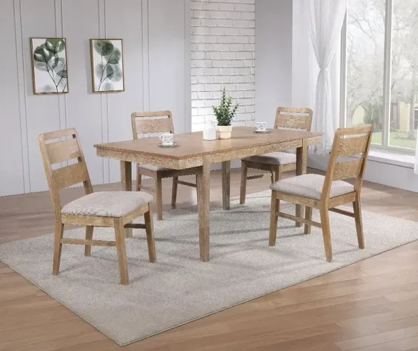 Townsend Natural 5 Piece Dining Set