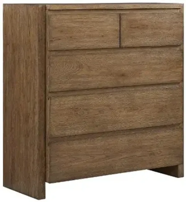 Aspen Springs Weathered Brown Chest of Drawers
