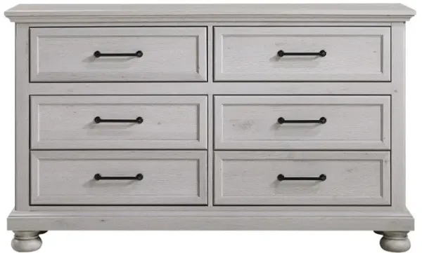 Woodcreek Light Gray Dresser