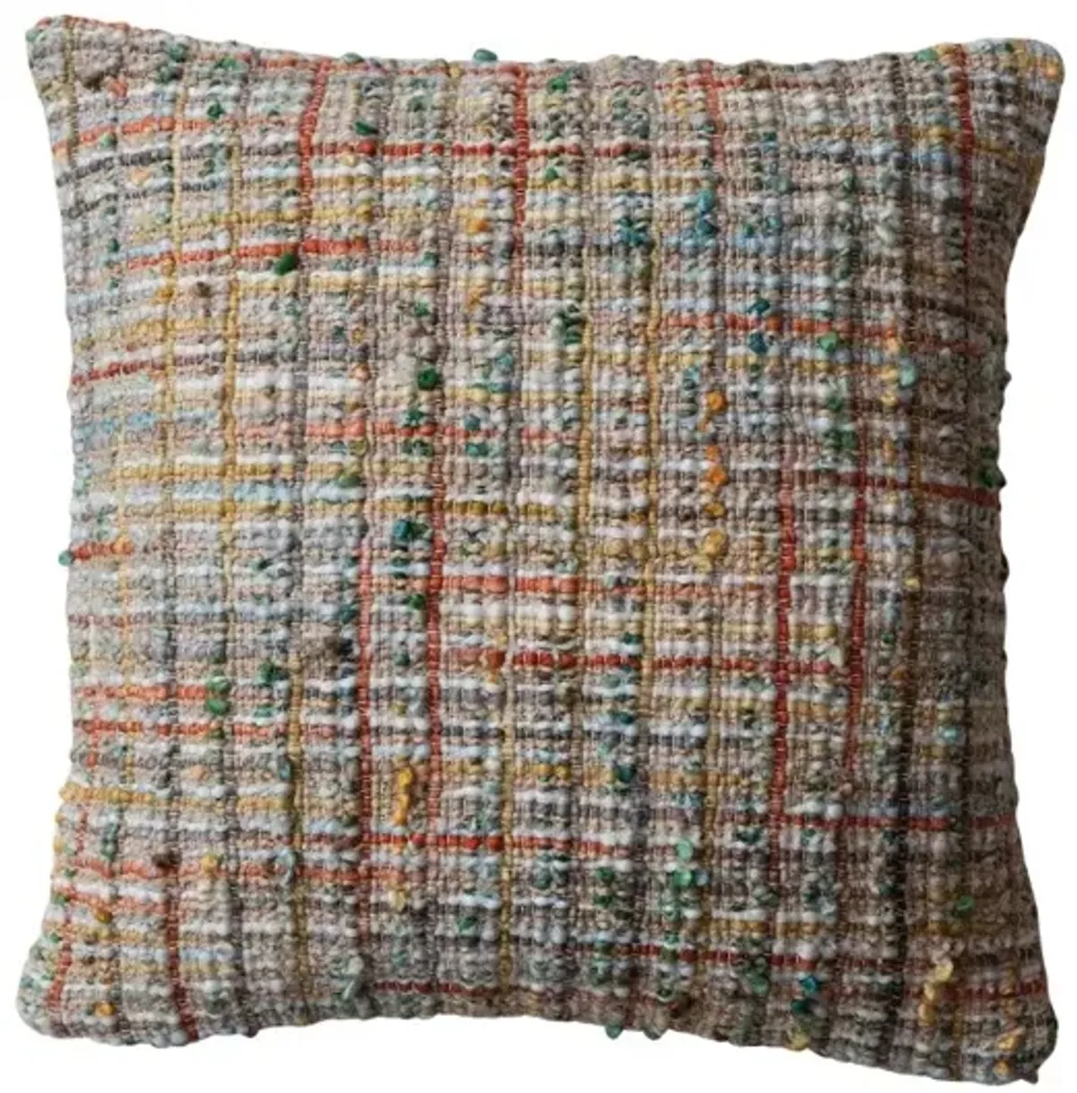 Woven Acrylic Blend Pillow