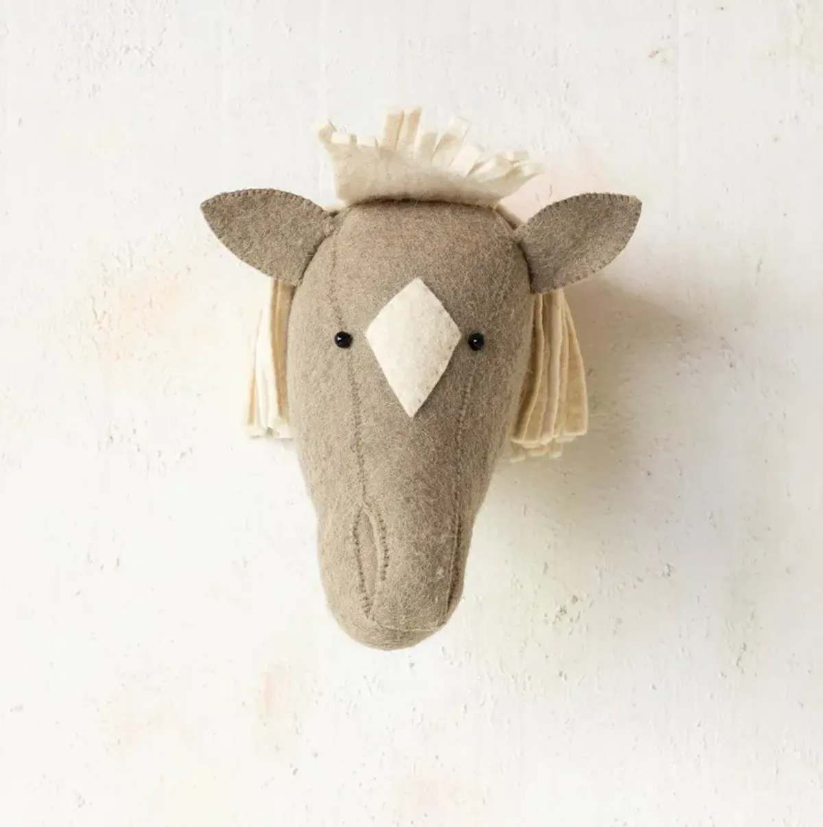Handmade Wool Felt Horse Head
