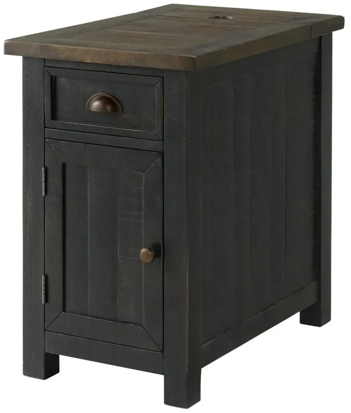 Monterey Black and Brown End Table