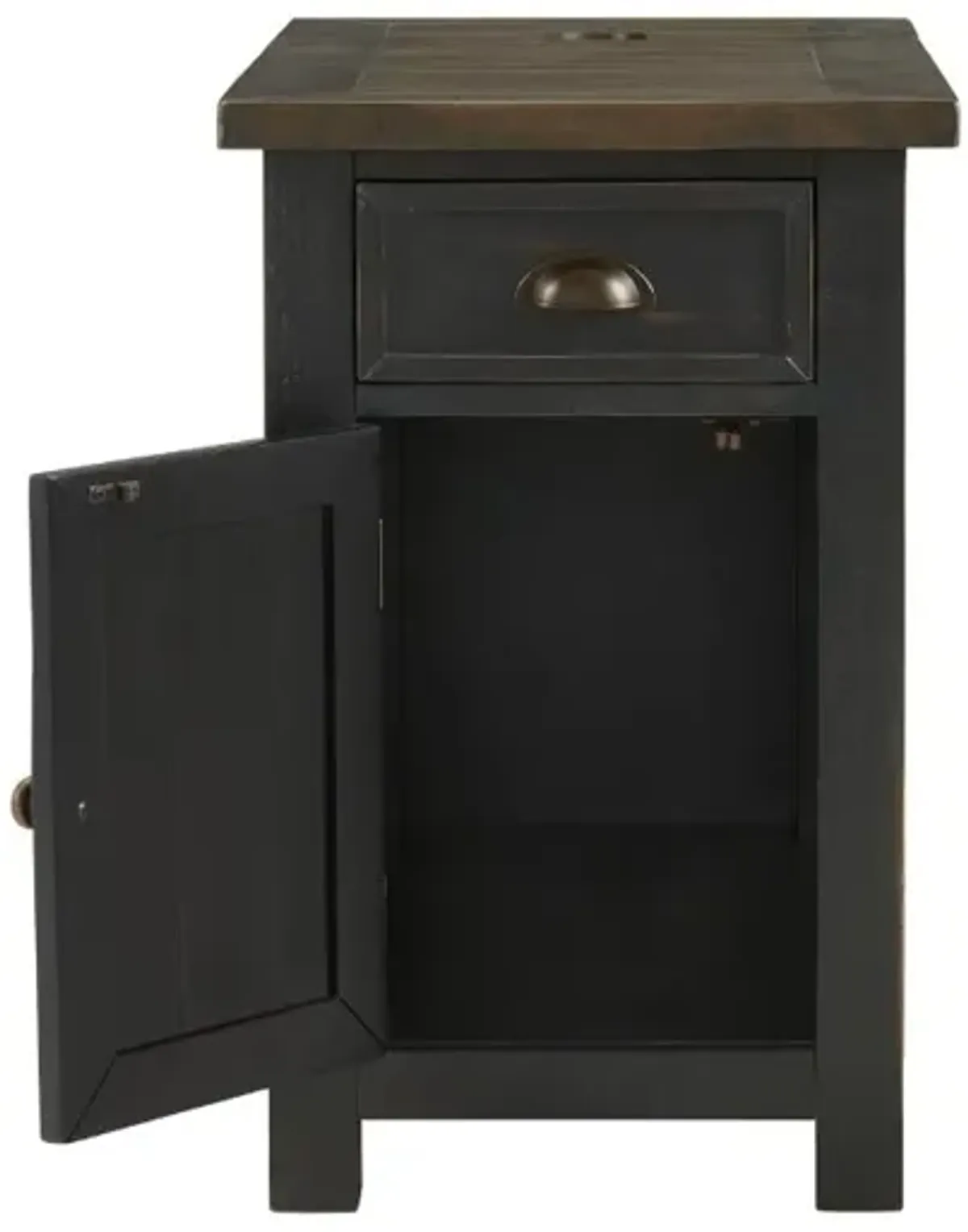 Monterey Black and Brown End Table