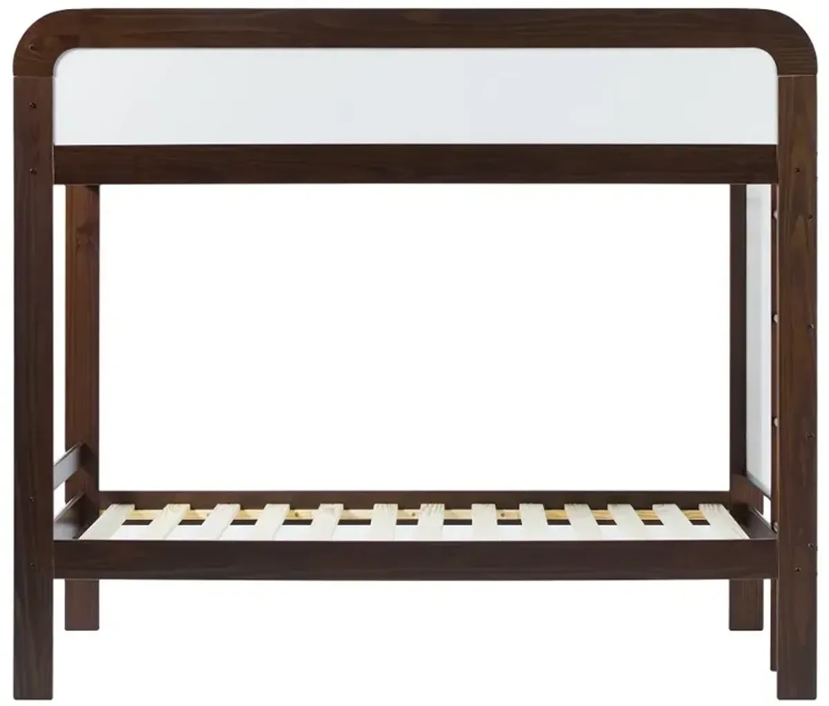 Adyn Walnut Twin over Twin Bunk Bed