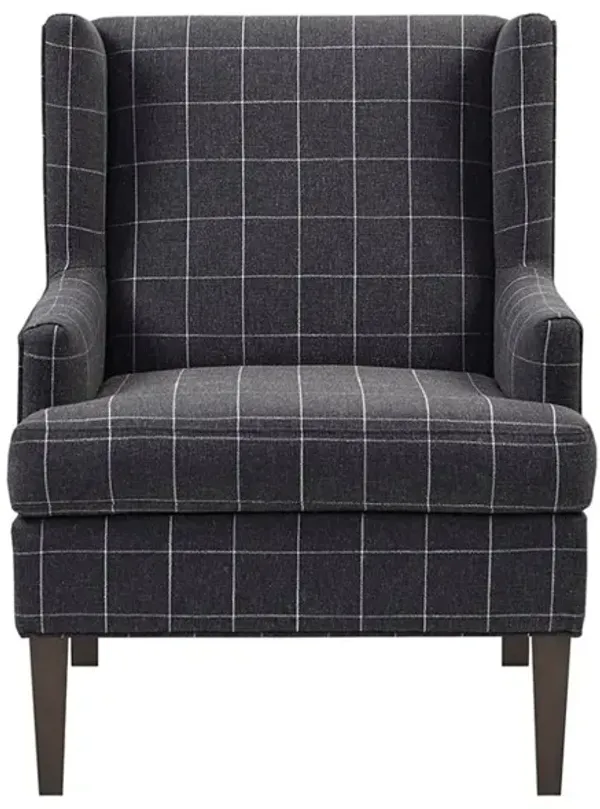 Decker Charcoal Accent Chair