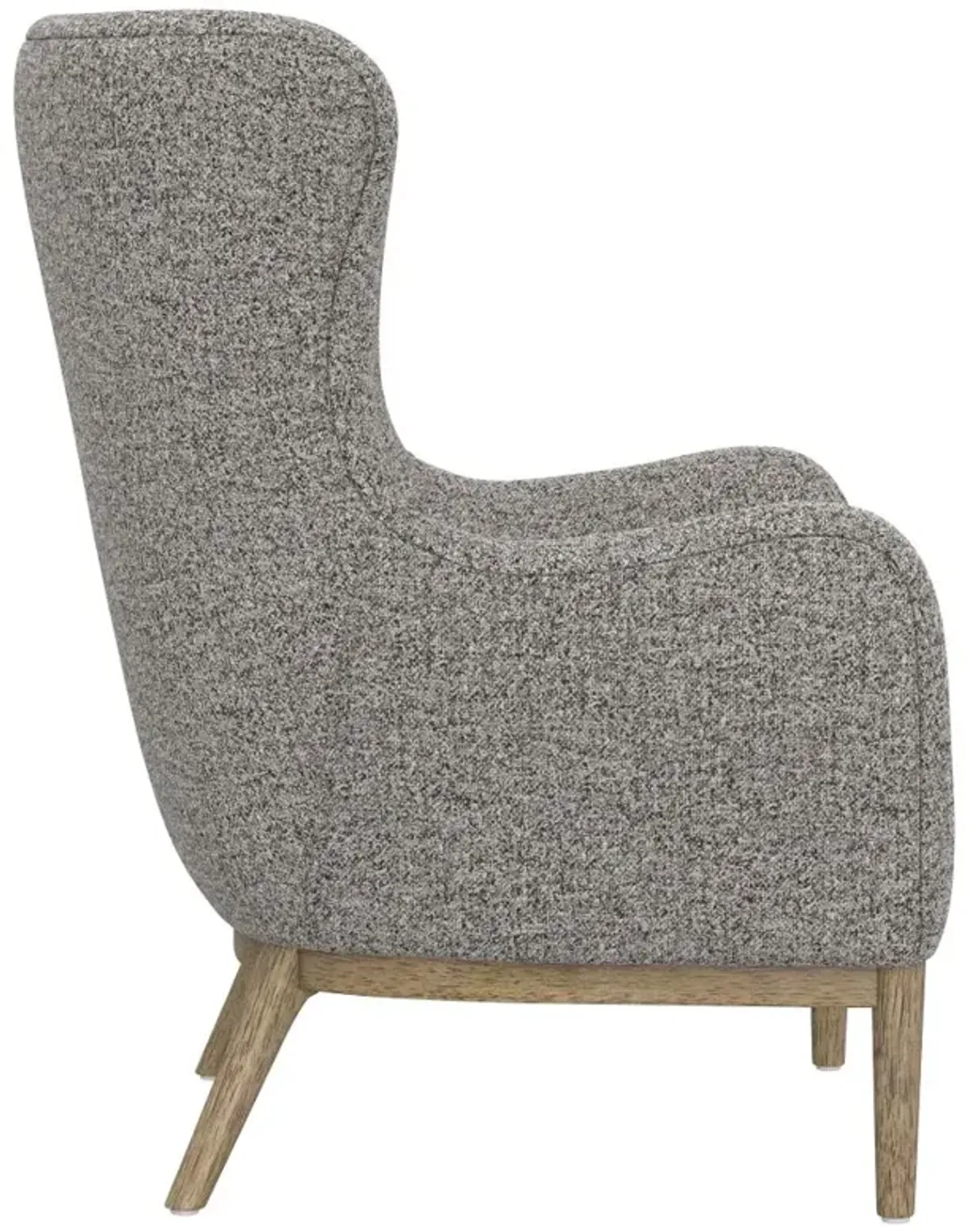 Everett Gravel Gray Accent Chair