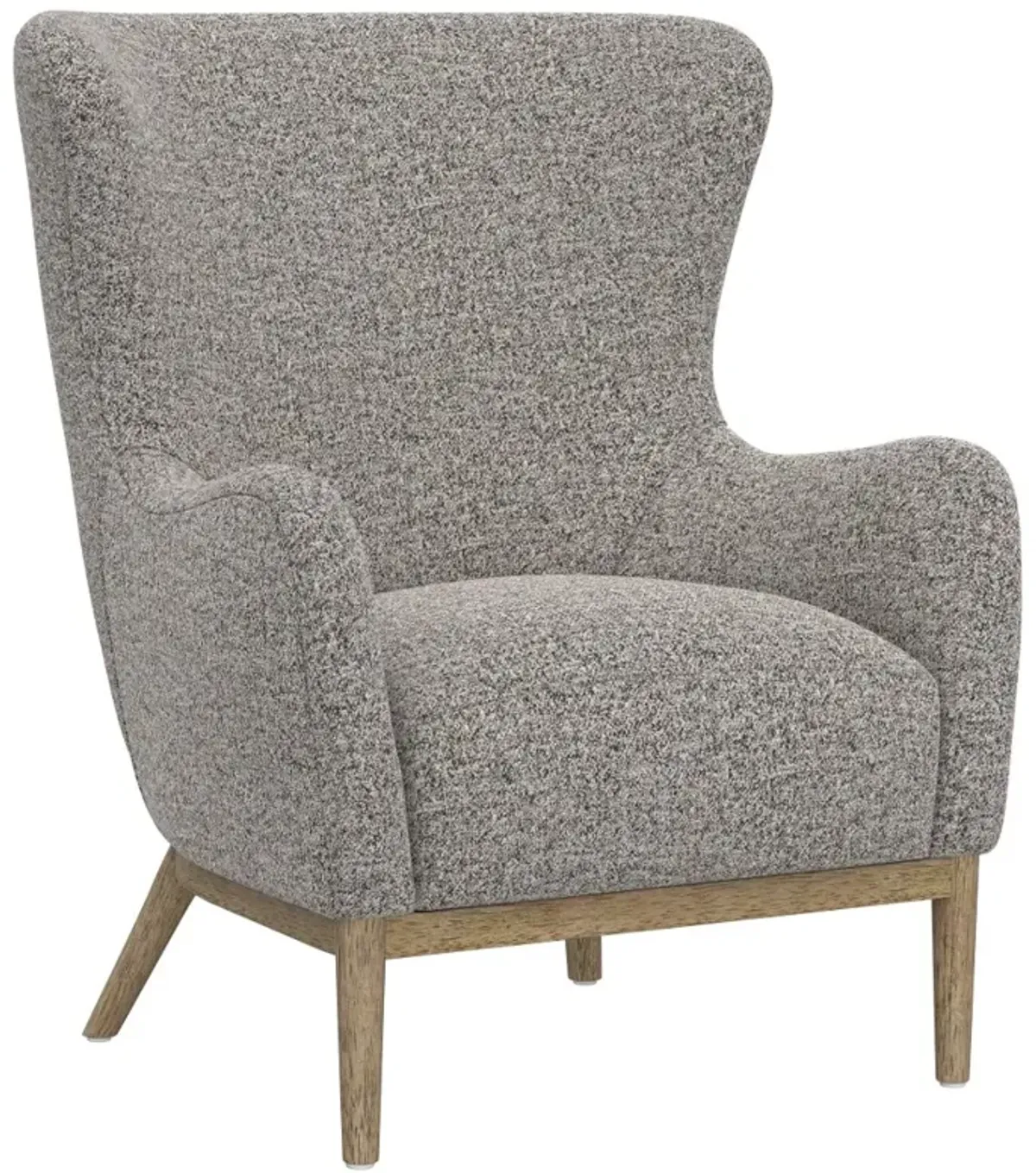 Everett Gravel Gray Accent Chair