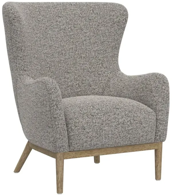 Everett Gravel Gray Accent Chair